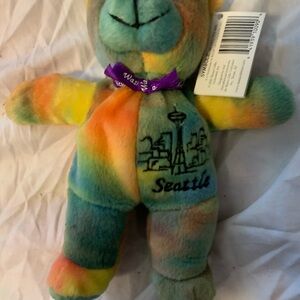 NWT Symbolz  Seattle Beanie Baby Collectable Vintage 2001